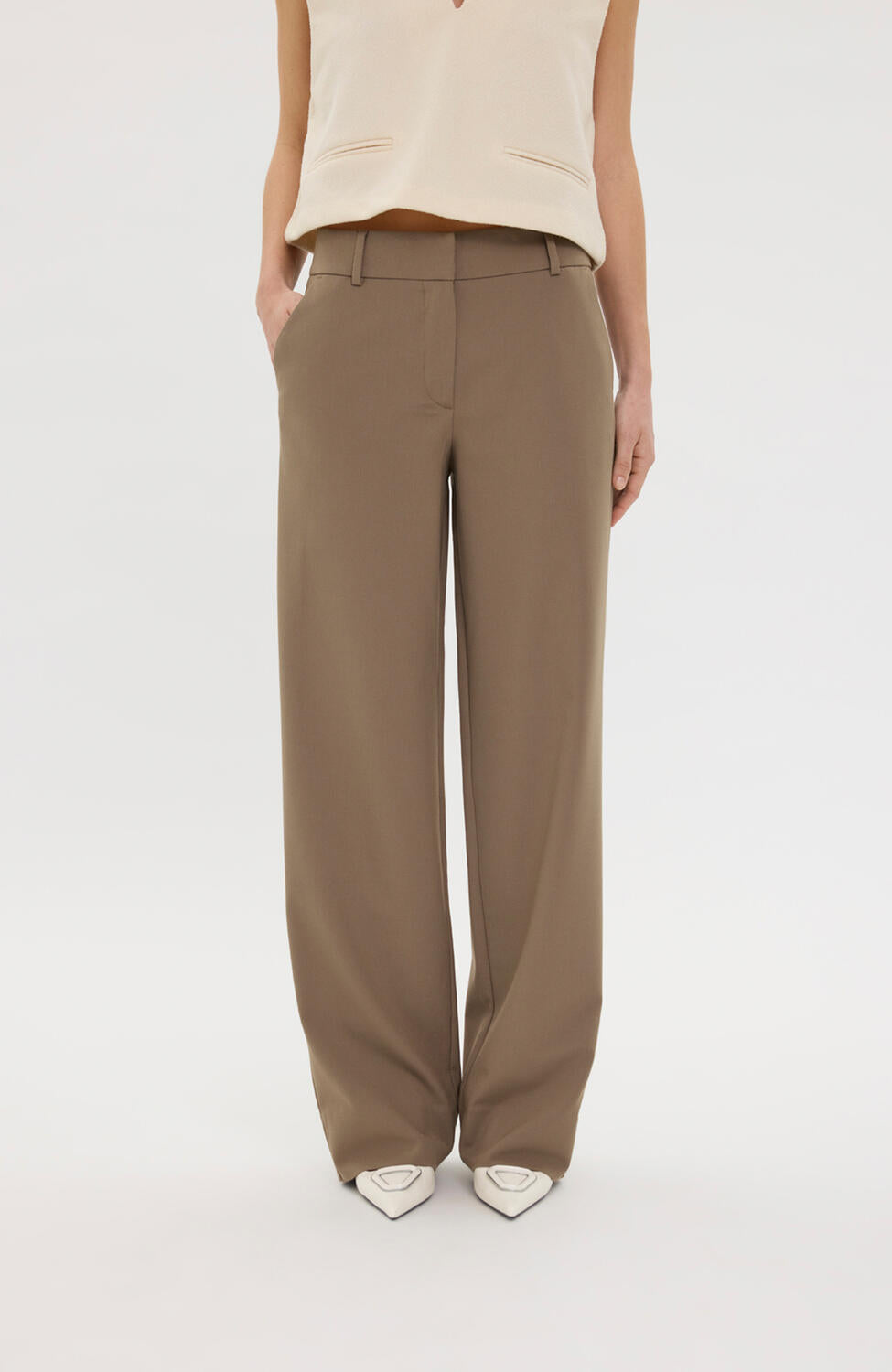 DenaFV Long bukser - Walnut